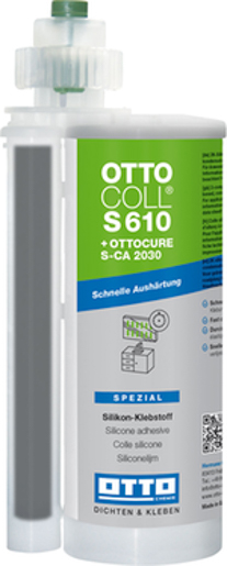 Ottocoll S 610 A+B 490 ml S-CA 2080 C5200 Hellgrau
